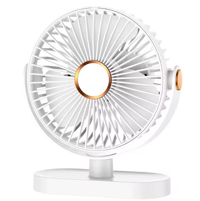 Portable Mini Desk Fan – Strong Airflow USB Powered Table Fan for Office, Bedroom & Study | Compact Cooling Fan