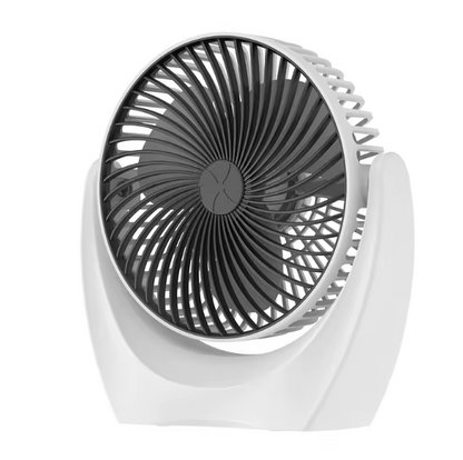 Portable Rechargeable Desk Fan – Quiet Mini Table Fan for Office, Bedroom, Travel | USB Cooling Fan, Compact & Powerful