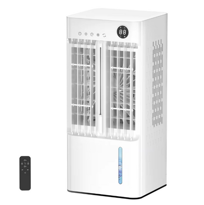 5L Air Cooler Fan – Portable Floor Standing Air Conditioner with 3 Speeds, Wide Oscillation & 24H Timer